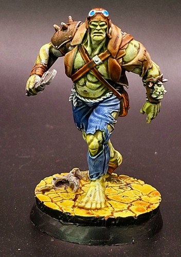 Painted Fallout 4 Character Strong Institute super mutant RPG and Tabletop Game - Picture 8 of 8