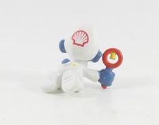 Puffi puffi === SHELL bambino bianco puffo pubblicitario Schleich promo puffo