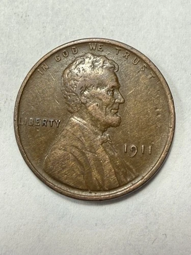 * 1911 LINCOLN CENT- VF+  (UPGRADE THAT SPOT IN YOUR SET) PRICED TO SELL🔥*