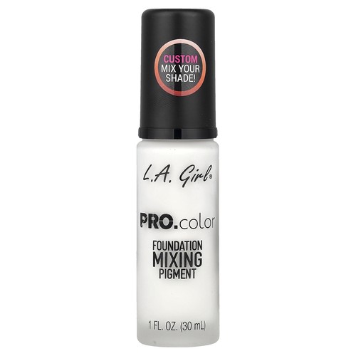 PRO.color Foundation Mixing Pigment, GLM711 White , 1 fl oz (30 ml)