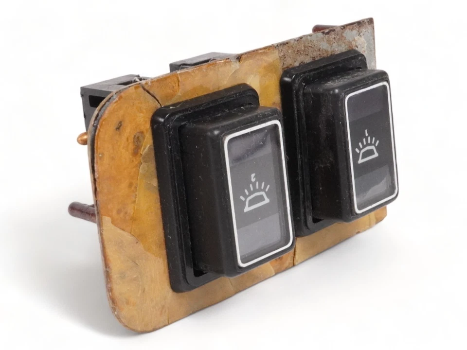 1984 - 1991 JAGUAR XJS HE LIGHT SWITCH INTERIOR DASH MAP BEZEL PANEL FRONT OEM Foto 2 de 4