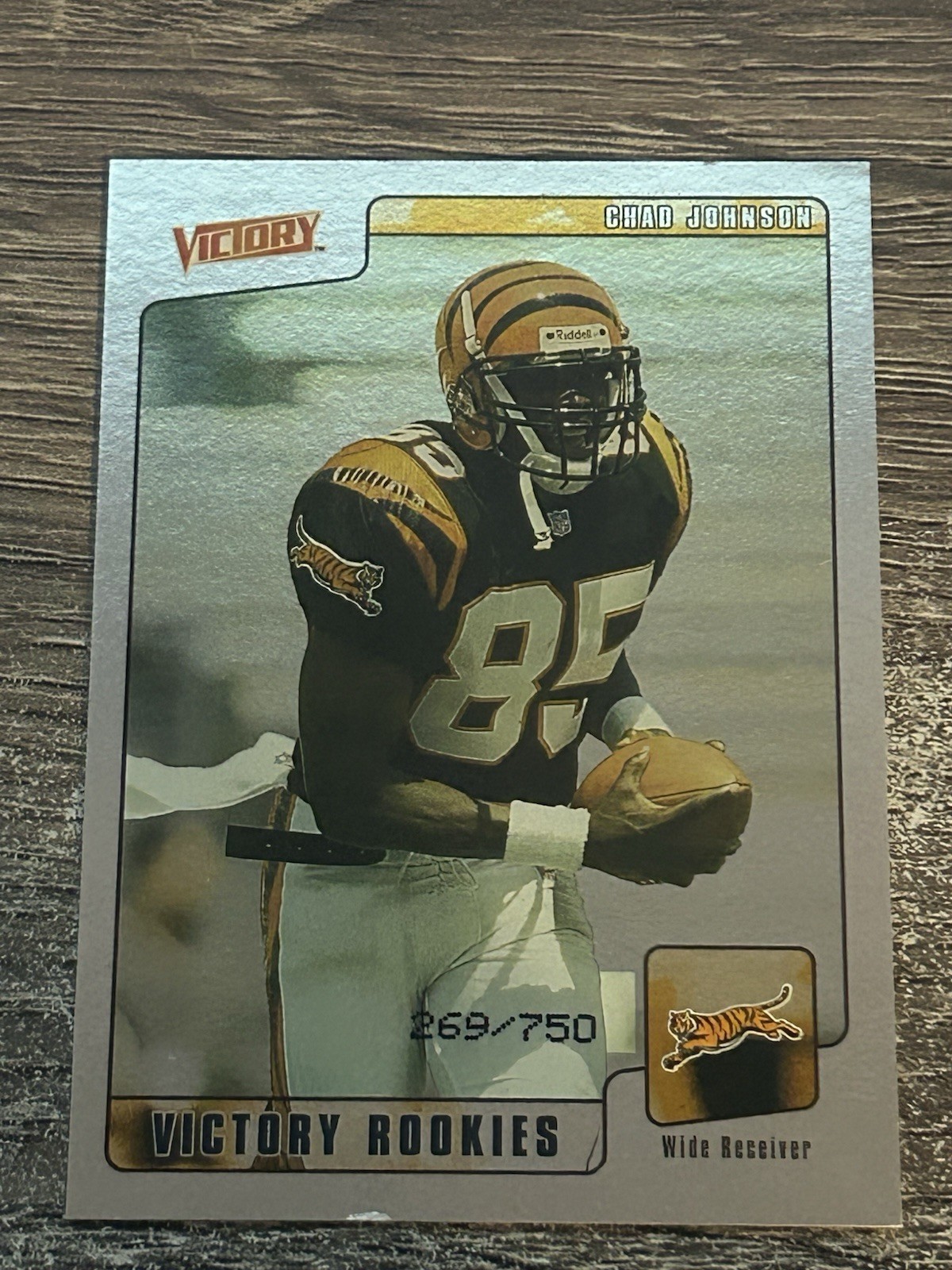 Chad Johnson Upper Deck Rookie F/X #242 Victory