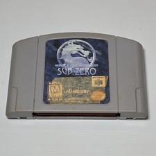 Mortal Kombat Mythologies: Sub-Zero (Nintendo 64, N64, 1997) Cartridge Only READ
