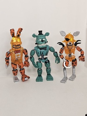 Five Nights at Freddy's Lot 3 Figures Dreadbear Jack-o-Bonnie Grim Foxy. Freddy 