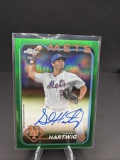 2024 Grant Hartwig #RA-GH  /99 Green  Rookie Autographs