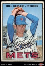 1967 Topps #144 Bill Hepler Mets 1.5 - FAIR