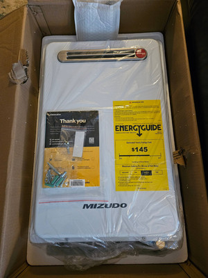 120K BTU Natural Gas Tankless Water Heater Outdoor Instant Hot 5.1GPM -Certified