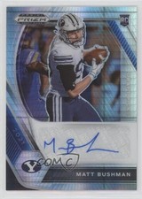 2021 Panini Prizm Draft Picks Hyper Matt Bushman #DPA-MAT Auto fz4