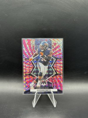 2022 Panini Mosaic Football Roquan Smith /11 Pink Swirl SP FOTL. Ravens 7/11!