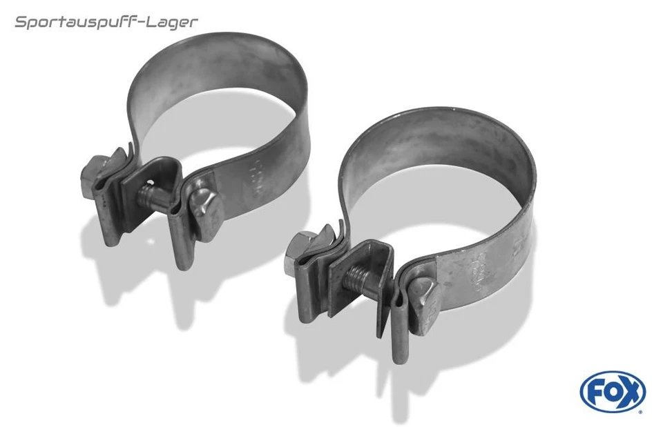 Fox Attrappe Vorschalldämpfer-Soundrohr VW Polo 86C - Bild 3 von 3