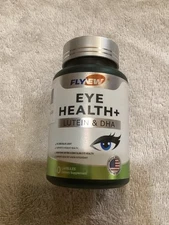 FlyNew Eye Health Supplement, Eye Care with Lutein& DHA Exp 11/26