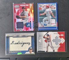 2003 Leaf John Smoltz 18 /250,A. Rodriguez HS-AR,Abreu MAT-BA,I. Rodriguez DF-IR