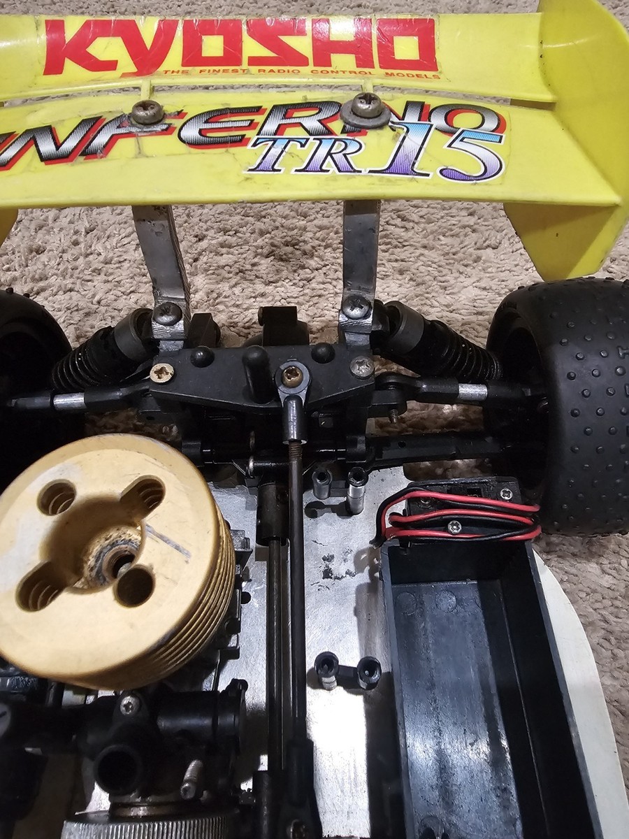 Vintage Kyosho Inferno Tr15. 1/ 10 scale Nitro Rc Buggy | eBay
