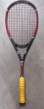 Harrow M-140 Squash Racquet Unisex 145g Red Gray Good Condition 380mm Balance