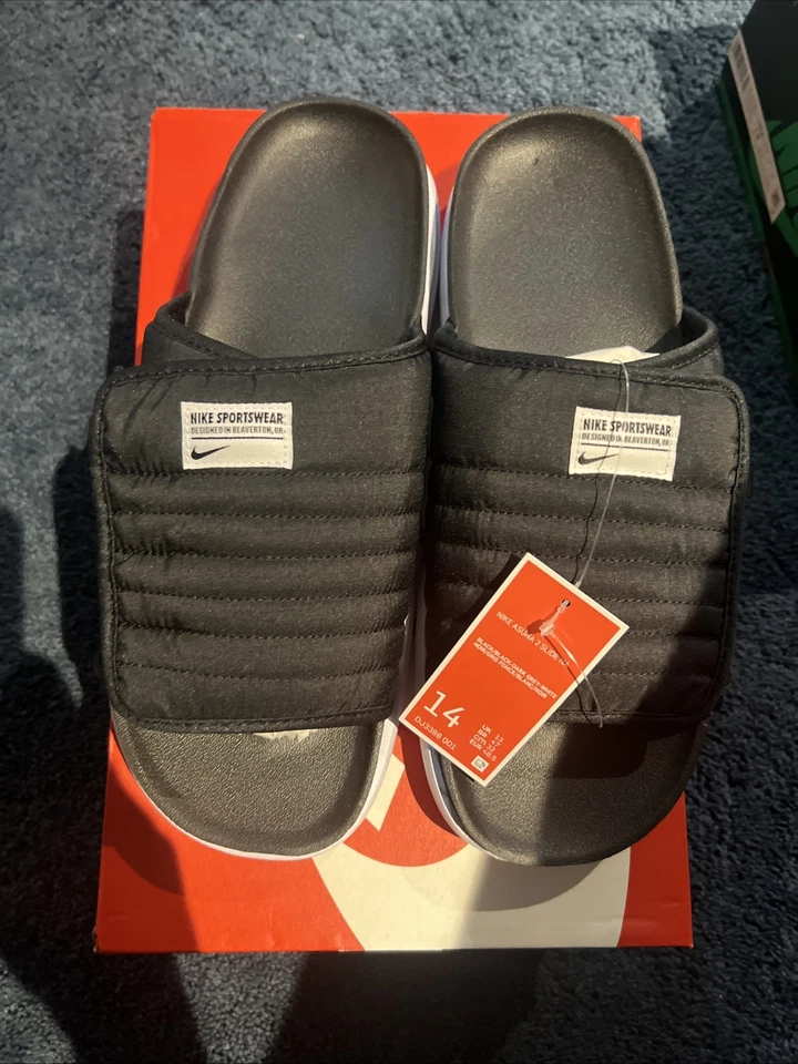 Nike Asuna 2 Slide 'Black Sail' Size 14 - Image 3 of 4