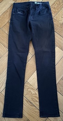 EMPYRE JEANS RECOIL SUPER SKINNY HOSE LUXUS 28 36 38 S M SCHWARZ