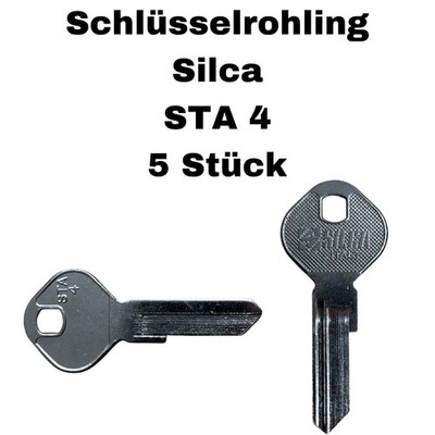 5x Schlüsselrohling Silca STA 4