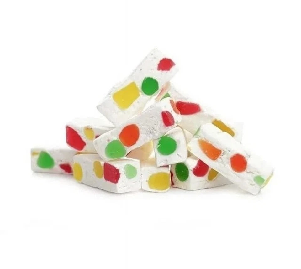 Caramelo envuelto JuJube Jubies caramelo a granel de 2 lb Jelly Bean JUBE NOUGATS Foto 4 de 4