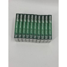Maxell T-160 Video Cassette Tapes VHS 10 Pack New Sealed