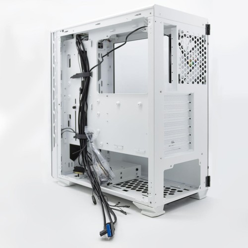 White RGB Gaming Case ATX Micro-ATX Mini-ITX mATX Tower Computer Cabinet - 第 7/8 張圖片