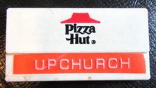 1980s vintage PIZZA HUT  - EMPLOYEE Name badge / tag - Fast Food Pinback