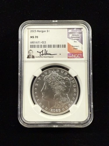 2023 $1 Morgan Silver Dollar NGC MS70 #396