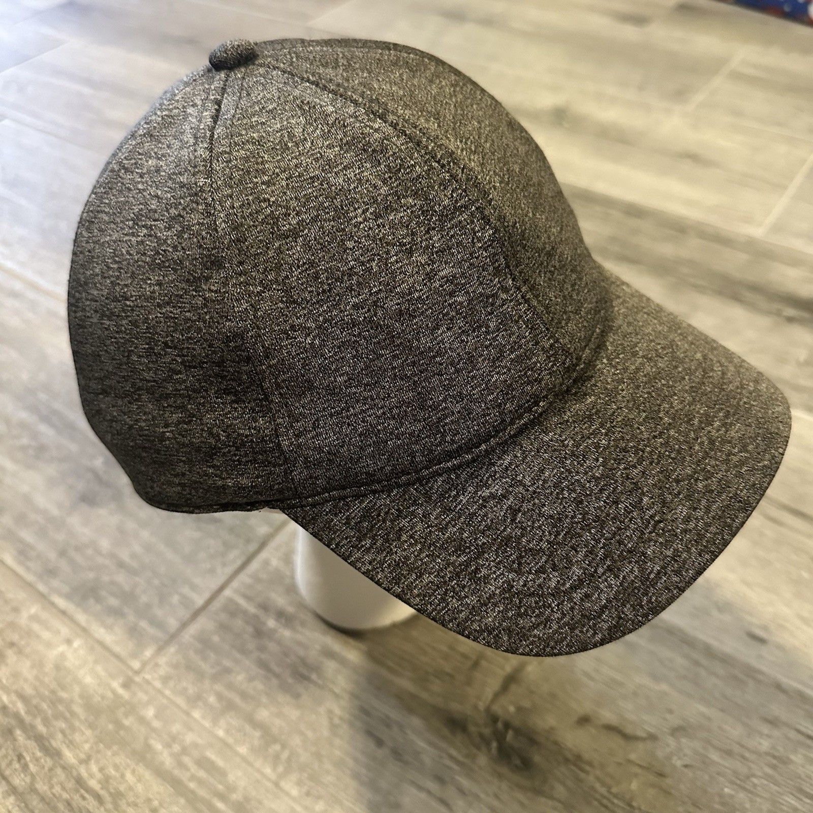 Layer8 Strapback Hat Gray One Size Adjustable Bre… - image 1