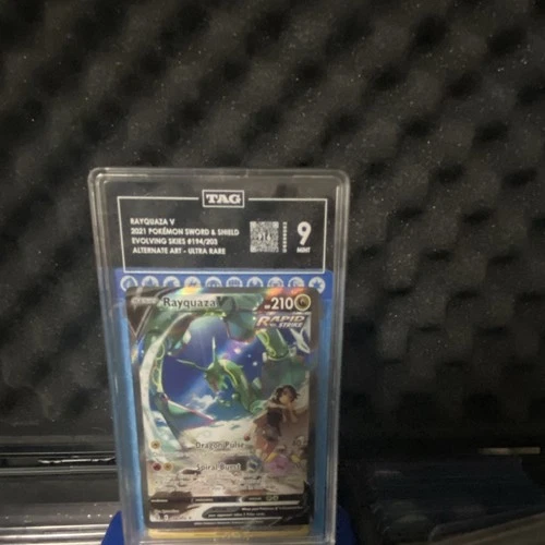 Pokemon Rayquaza v 2021 Sword & Shield Evolving Skies #194 Alternative Art