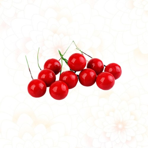 50 PCS Ciondolo Civile Frutta Artificiale Realistica Finto Frutto Decorativo - Imagen 5 de 11