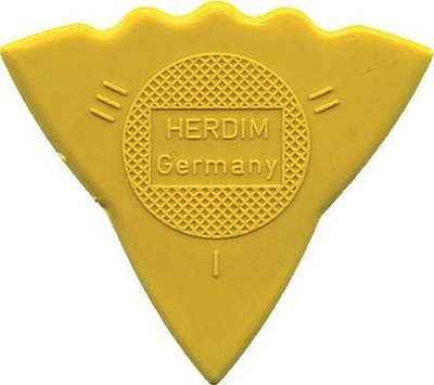 Herdim 3 Stärken Plektrum Gelb