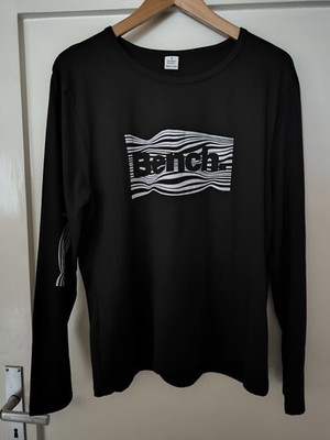 Langarmshirt Herren Aufdruck ''Bench'' Größe L, NEU