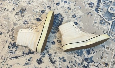 dior homme 05SS ホワイトレザー ノースリーブ Dior Homme 05SS Sneakers Hedi Slimane Sz 41 – Rare, Minimal Wear