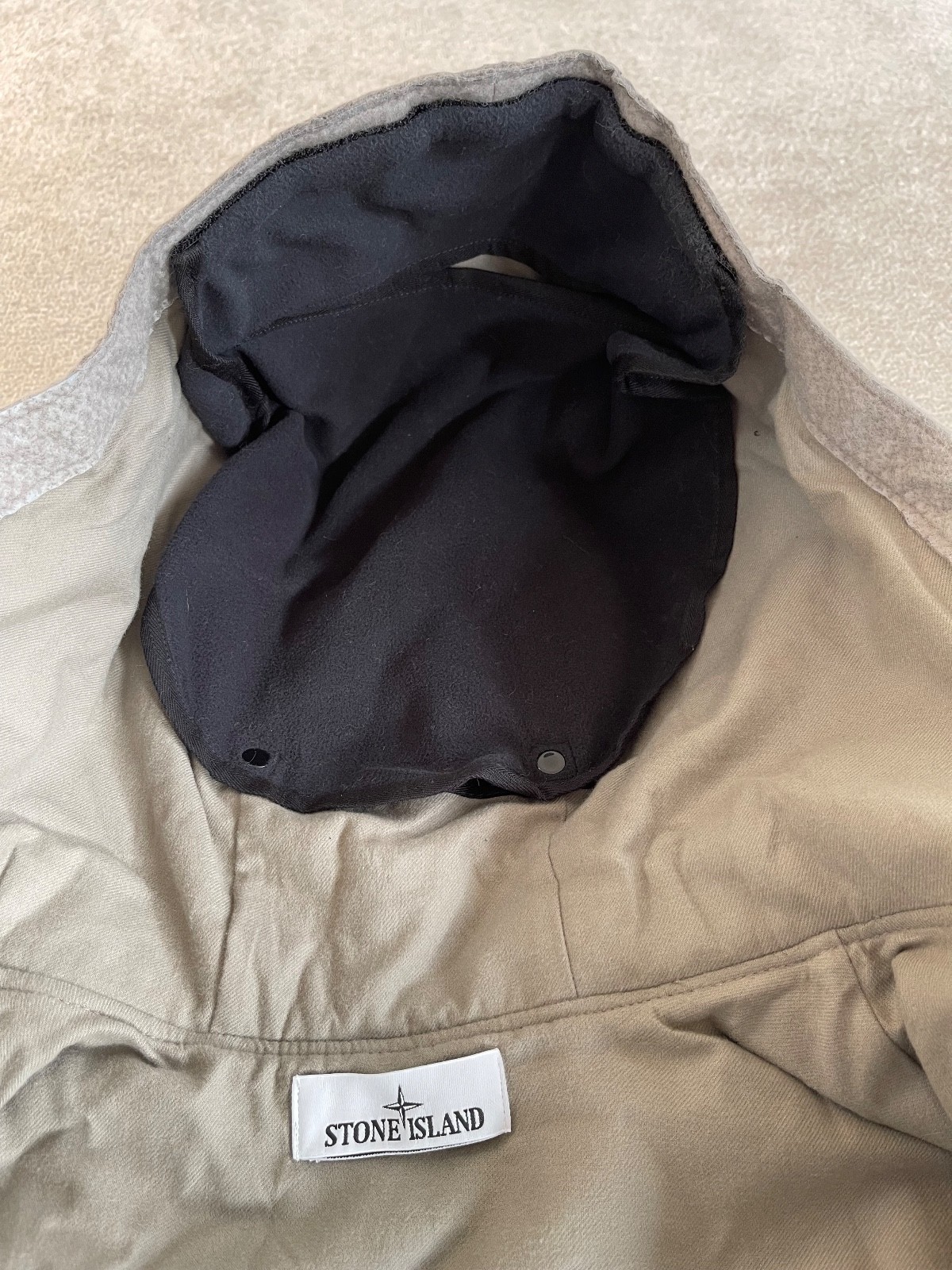 STONE ISLAND Needle Punched Reflective Jacket 60721302510 Colour Grigio 2XL image 4