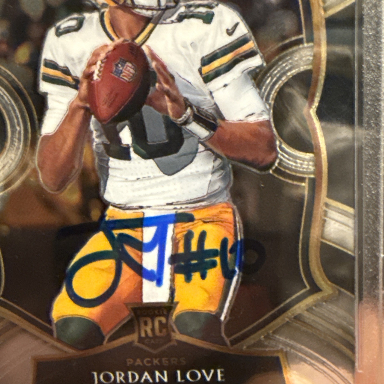 2020 Panini Select - Jordan Love #47 PSA/DNA 10 Auto Grade view 3