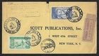 SPAIN PAMPLONA TO US FDC AIR MAIL CENSOR COVER 1944