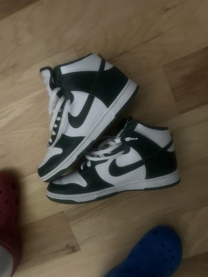 Worn Green Panda Dunk Highs Size 12