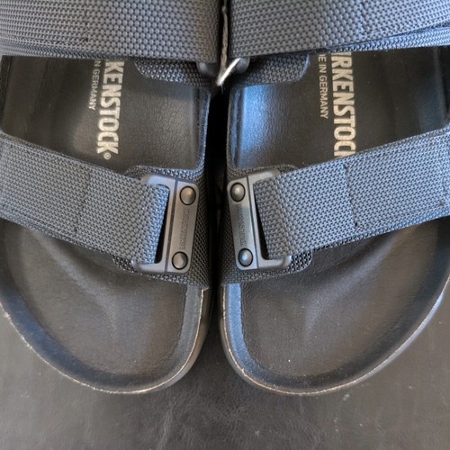 Sz 42 M9 Birkenstock Atacama Futura Black Birkoflor - Picture 3 of 8