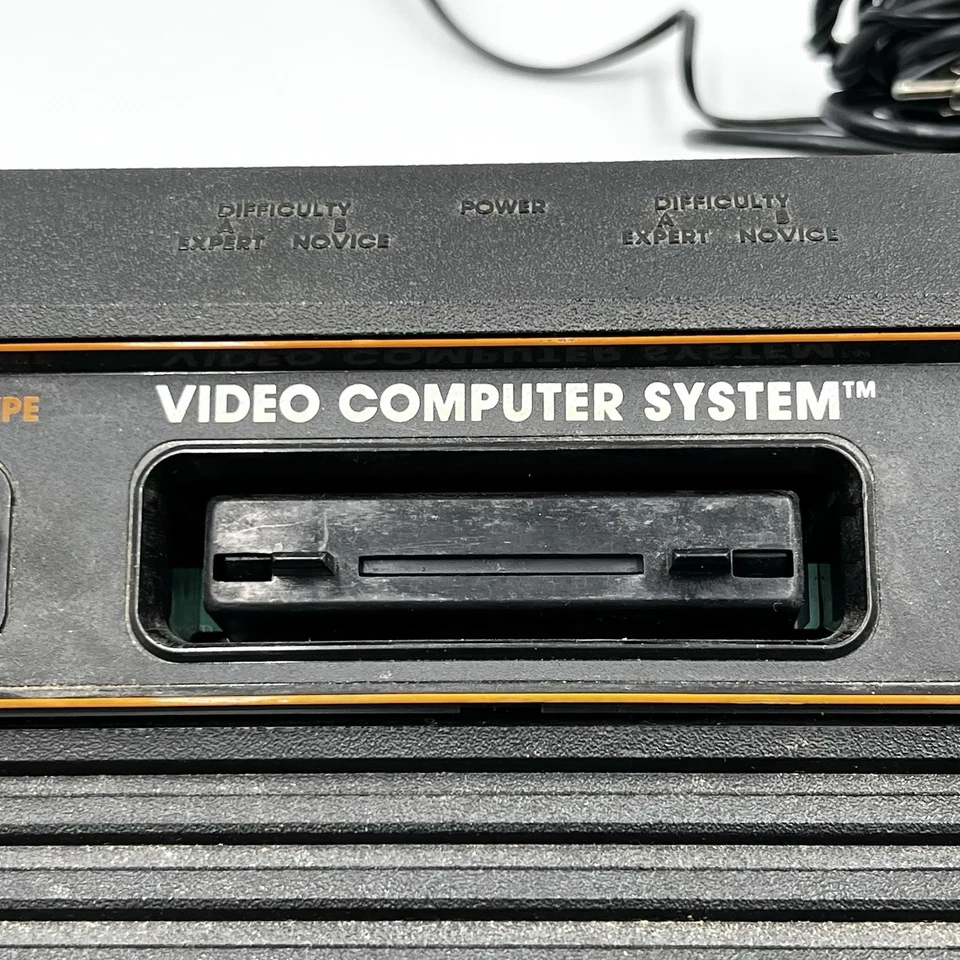 Atari 2600 2 Joysticks 2 Tennis Paddle Computer Connector 10 Game Instructions - Image 4 of 4