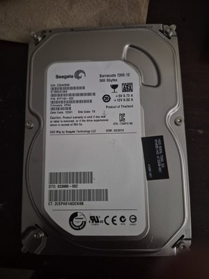 500GB Seagate Barracuda 7200.12 ST3500418AS 7.2KRPM 3Gb/s 16MB 3.5'' SATA HDD