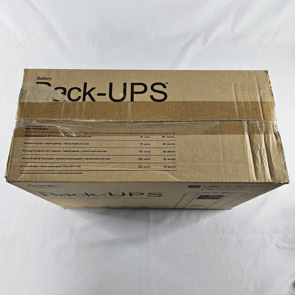 APC BX1500M Back-UPS Pro 1500VA 900 Watts 10 Out Uninterruptible Power Supply - Image 4 of 4