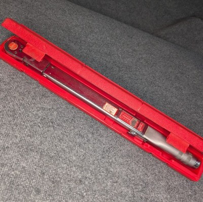Snap-on TQFR250C Click Type Torque Wrench - VGC, Auto Truck Machine Repair Tool