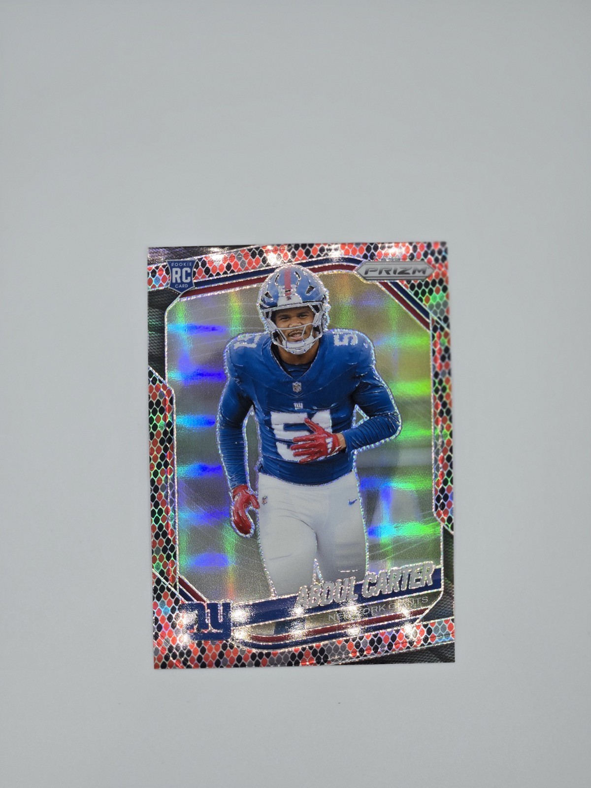 2025 Panini Prizm Abdul Carter Snakeskin RC #394 SSP Case Hit