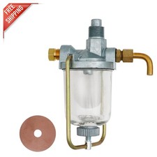 Durable Fuel Sediment Bowl with Glass Strainer for Farmall and Massey Tractors