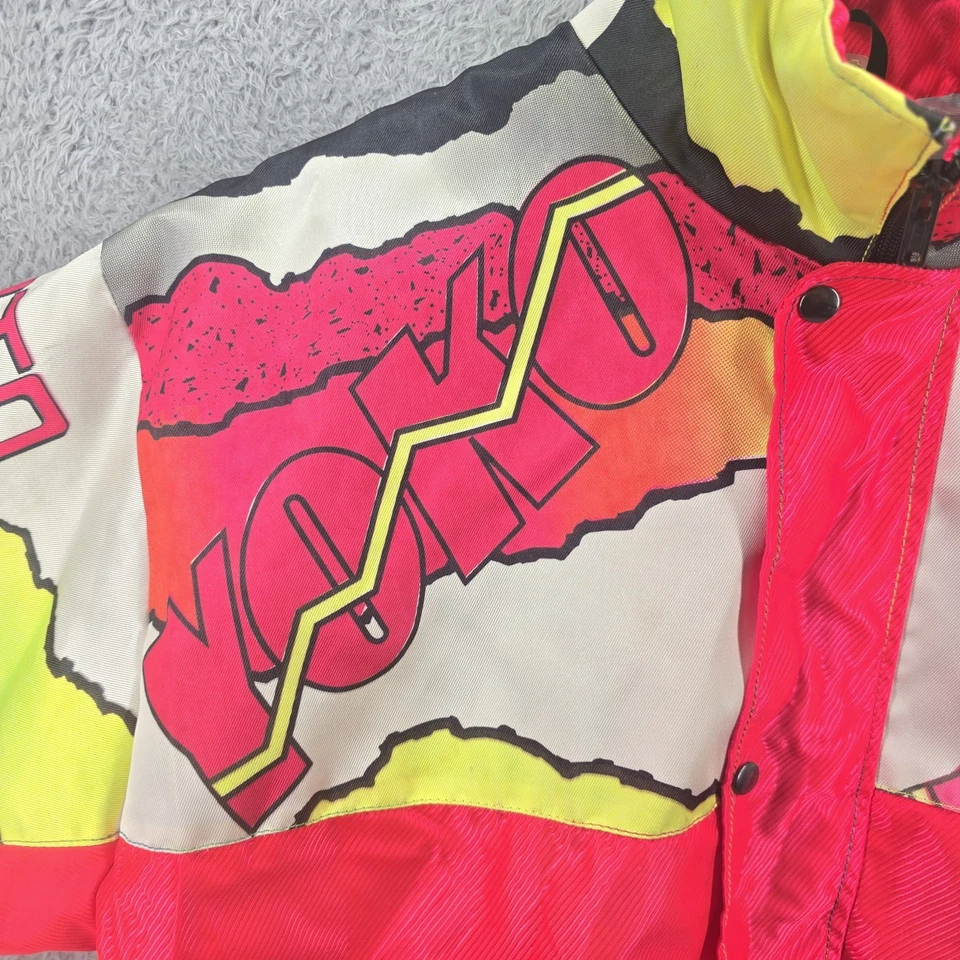 Chaqueta deportiva Yoko Moto para hombre ropa deportiva mediana chaqueta de motocross vintage rara años 80 Foto 3 de 4