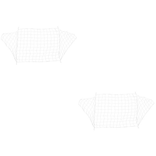 2 Pieces Football Goal Network Sports Training Tools Polypropylene Soccer - Picture 11 of 12