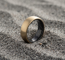 Bronze Anniversary Gift for him her , wood ri...