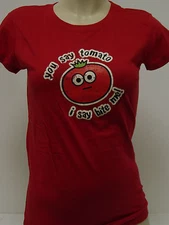Womens Juniors David & Goliath You Say Tomato, I Say Bite Me Vintage T-Shirt