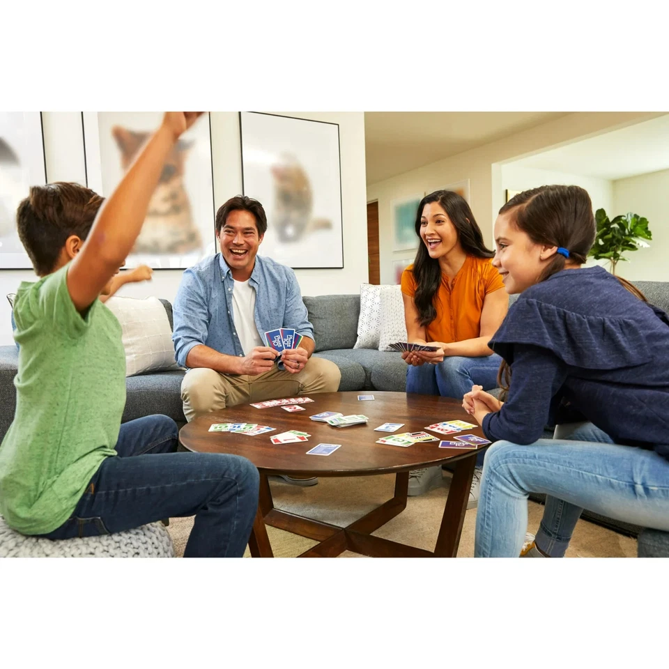 Phase 10 Card Game, Family Game Challenging & Exciting Rummy-Style Play All Ages - Image 4 of 4