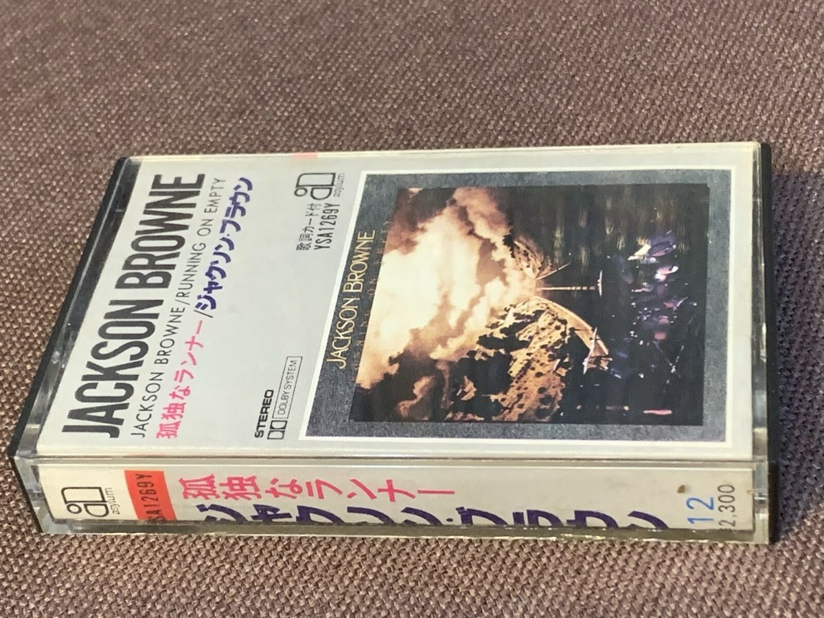 JACKSON BROWNE Running On Empty JAPAN CASSETTE TAPE YSA1269A PS
