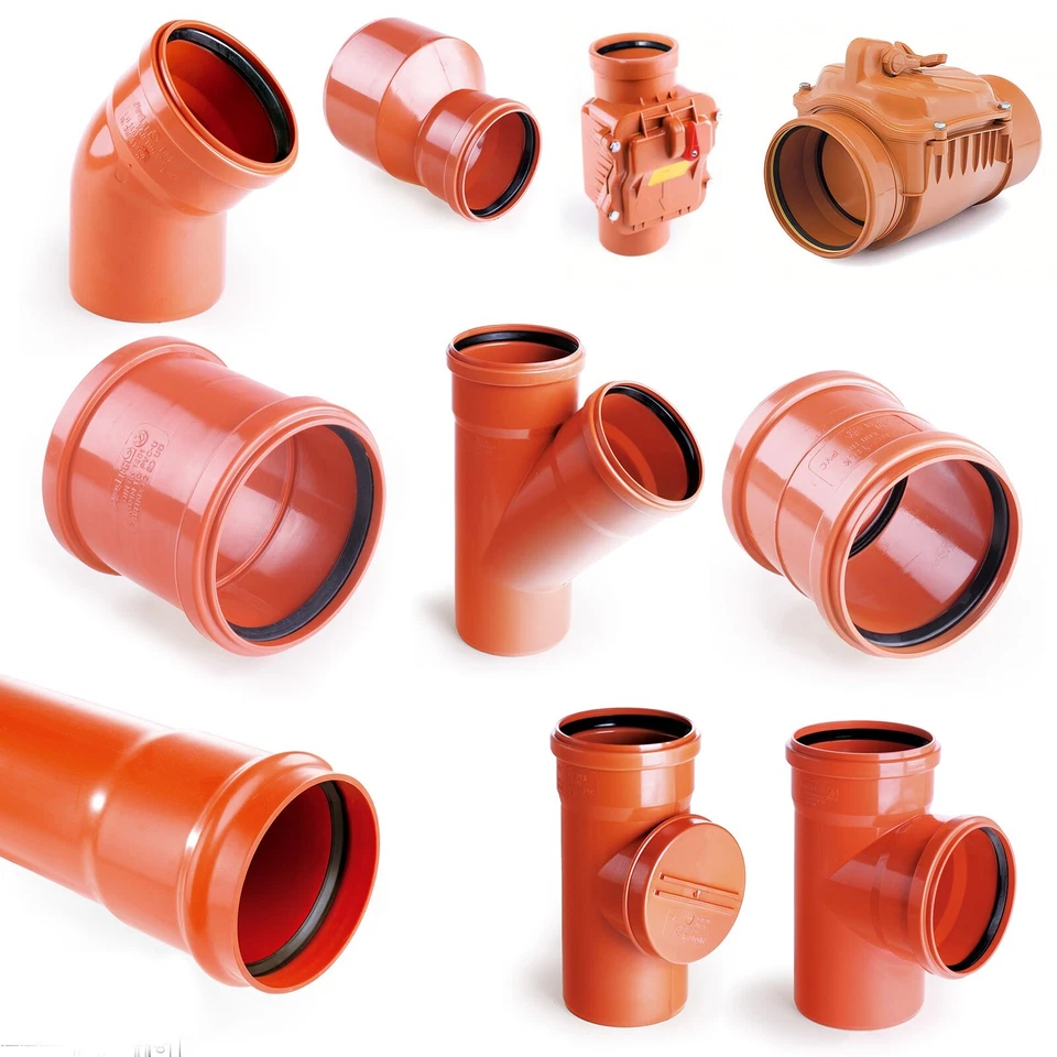 PIPELIFE / WIENERBERGER KG Rohr, Kanalrohr, Bogen, Abwasser, Abzweig, Muffe, DN 110 160 200 250 315 400